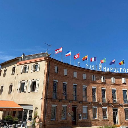Hotel Le Pont Napoleon Moissac Exterior foto